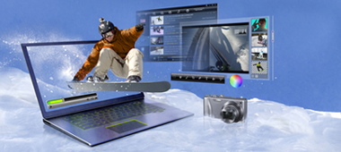 멀티미디어 속도를 최대 2배속까지 높여주는 NVIDIA GeForce 610M 전용 그래픽 카드로 노트북의 강력한 성능을 경험하십시오.