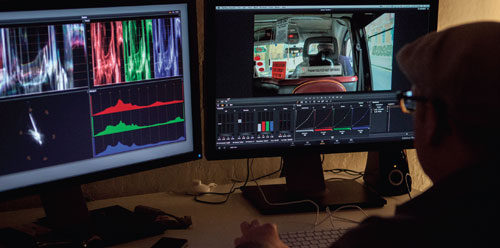 다빈치 리졸브(DaVinci Resolve)로 Sony RAW MXF 4k 영상을 컬러 그레이딩하는 소드피시(Swordfish)의 매트 실버만(Matt Silverman) 최고 크리에이티브 디렉터
